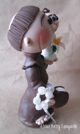 Santo António personalizado 12cm
